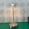 Mushroom LED Spire Table Lamp: Creative Indoor/Outdoor Charging Light for Home & Restaurant Decor