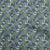 oneOone Cotton Flex Dark Brown Fabric Paisleys Craft Projects Decor Fabric Printed By The Yard 40 Inch