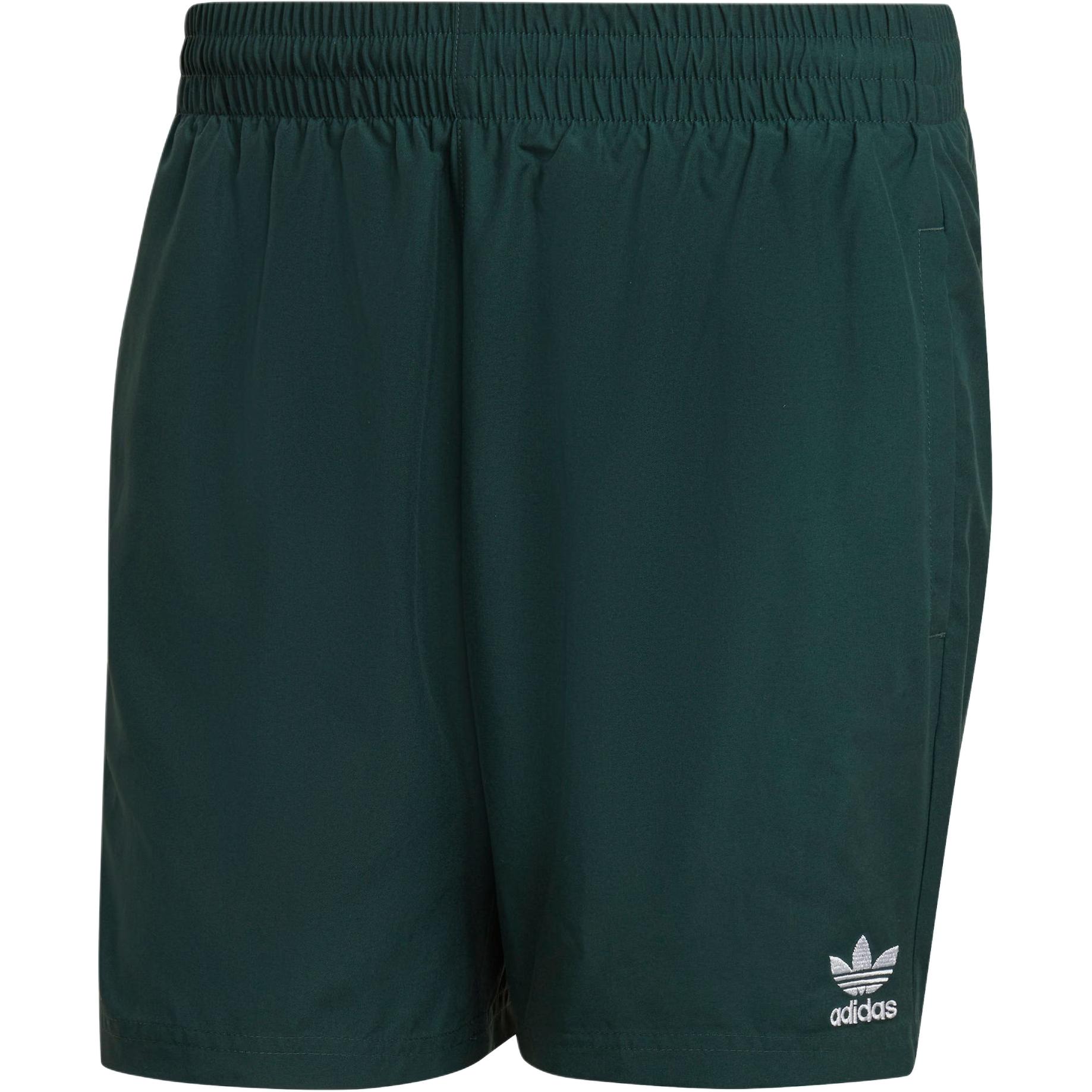 Adidas Originals Essentials Fashion Comfortable Breathable Three-Quarter Casual Shorts Men shorts Mineral-Green HK0180 XS