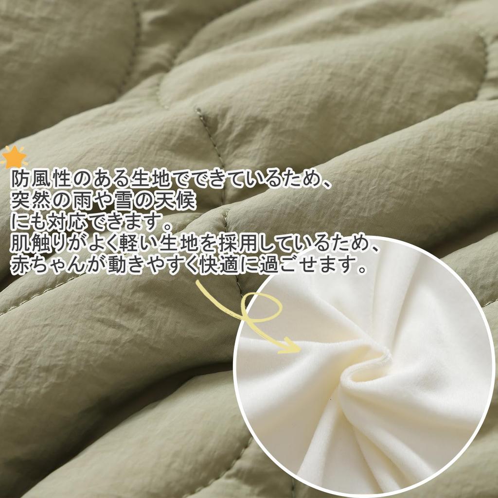 Baby nest Baby Clothes Jumpsuit Coverall Bear Long Sleeve Romper Coat Winter Warmth Boys Girls Green Size 90 18-24 Months