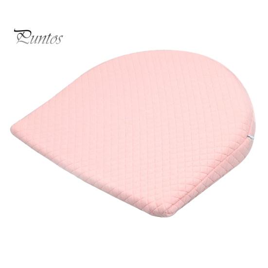 

Дышащая пена с эффектом памяти, подушка для сна на танкетке для младенцев, полукруглая подушка на танкетке для головы, предотвращает плевание, подушка для грудного вскармливания новорожденного, поддержка талии для беременных розовый