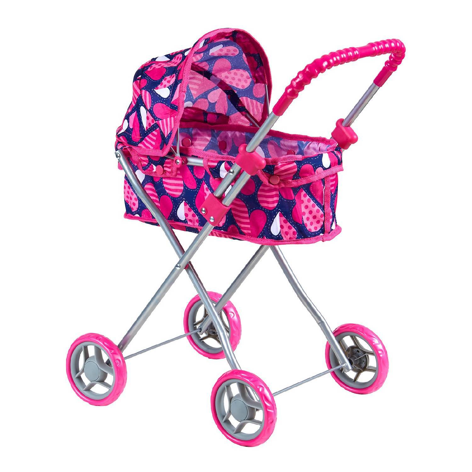 

Pram For Dolls Buggy Boom 8011-m2010 st Mixi Prog Roses
