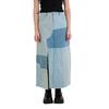 The Ragged Priest Womens/Ladies Patchwork Denim Maxi Skirt