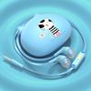 Wired Earphone In-ear Universal HiFi Stereo Noise Reduction Headphone with Cartoon Cat Ear