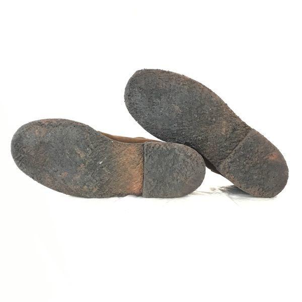 Crepe Sole Suede Leather Chukka Boots/25.0/Brown/Possibly Church’s/Unknown Maker(USED)