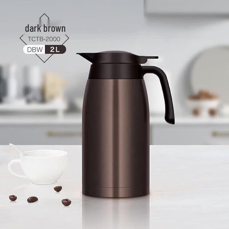 THERMOS Термос из нержавеющей стали с вакуумной изоляцией, большой емкости