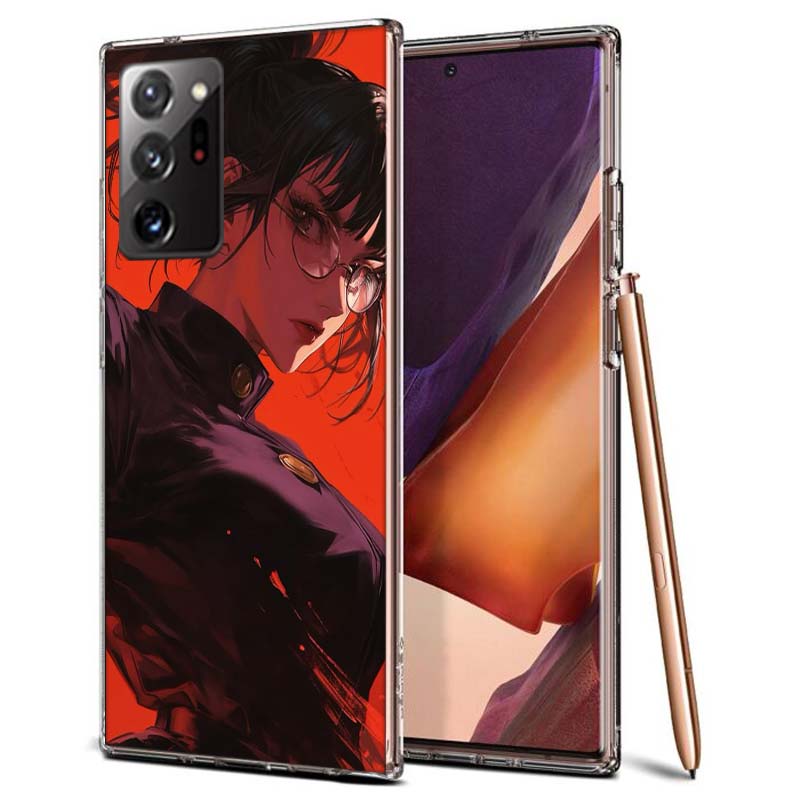 Maki Zenin Jujutsu Kaisen Phone Case for Samsung A55 A35 A25 A15 A07 A05S A16 A17 A26 A36 A37 A56 A57 Galaxy Note 20 10 A50S A71