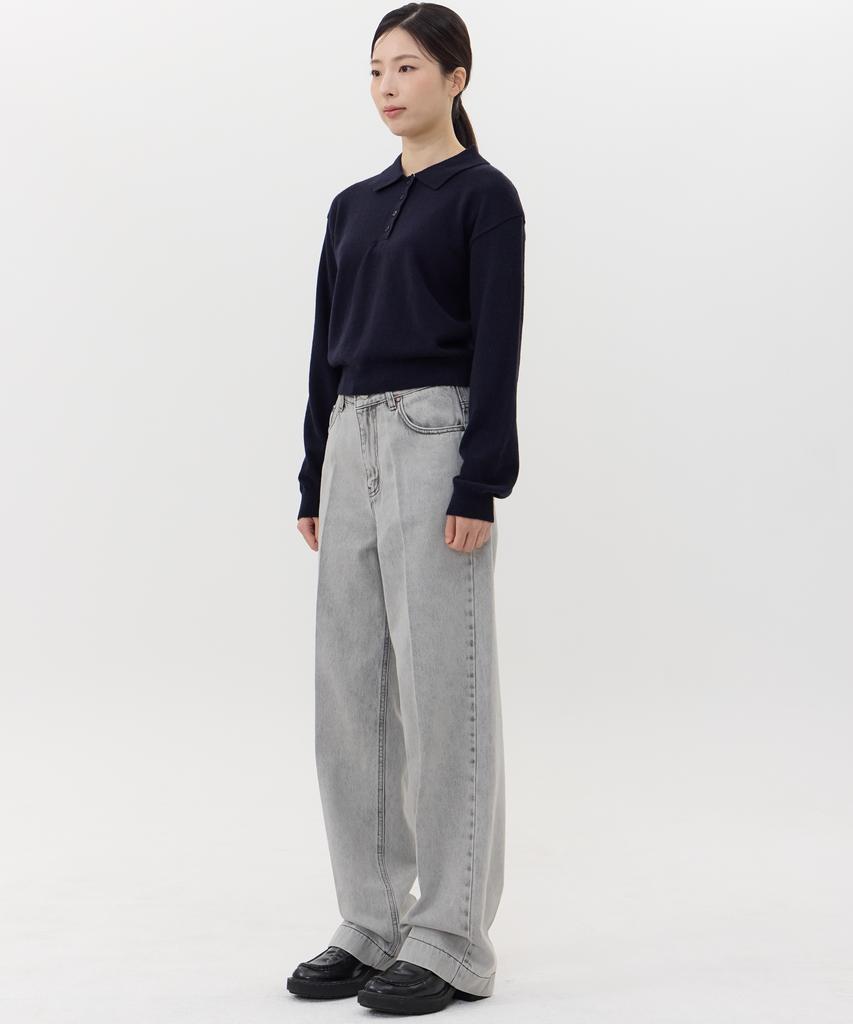 Kkomma Cmj03 Straight Essential Grey Jeans