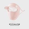 Sunscreen Women's Ice Silk Face Mask with Visor - UV Protection & Breathable Thin Fabric