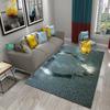 3D Water Drops on Glass Carpet for Bathroom Toilet Entrance Non-slip Rugs Kitchen Bedroom Living Room Decoration Floor Area Mats