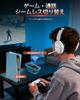 NUBWO HG04 Wireless Gaming Headset for PS5 Connection Wireless Headset with 20ms Surround Sound for FPS Compatible with and PS5 [2.4G