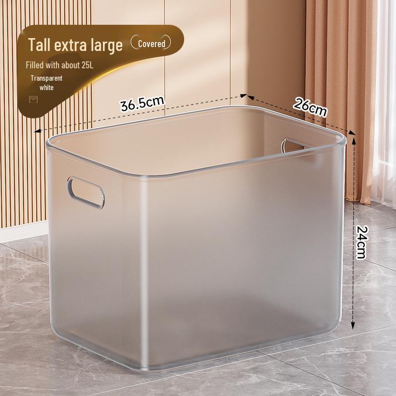 Clear Plastic Storage Box for Toys, Snacks, and Clothes 