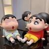 Shin-chan Anime Lazy Phone Holder: Trendy Cute Figure Stand.