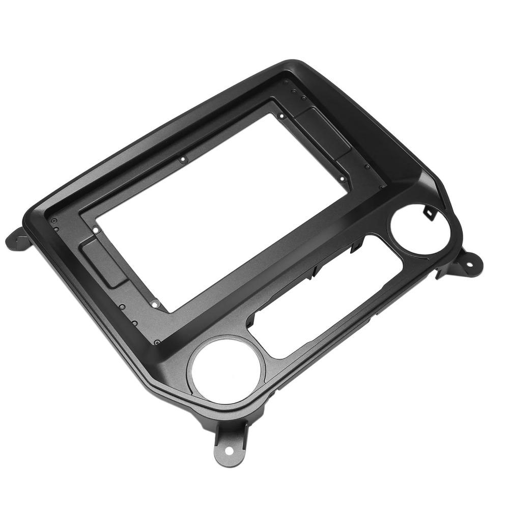 Car Radio Fascia for Chevrolet Silverado 2004-2018 DVD Stereo Frame Plate Adapter Mounting Dash Installation Bezel Trim Kit
