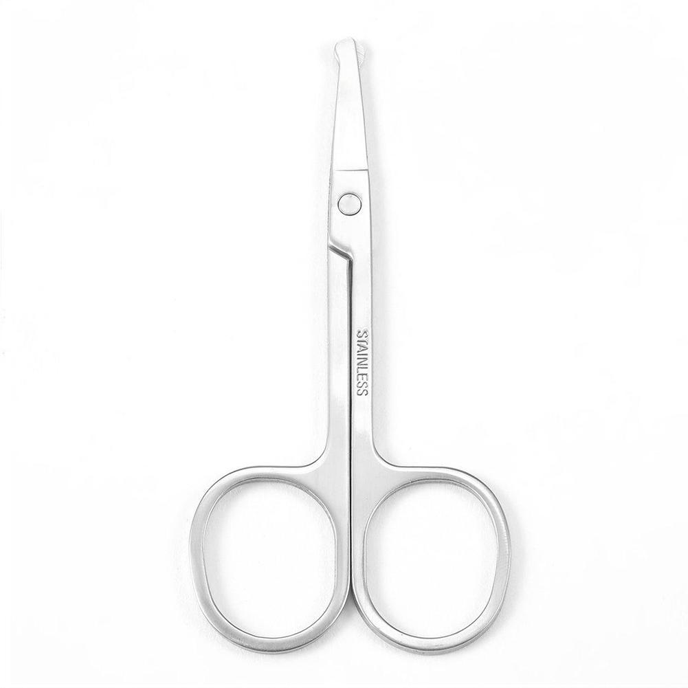 Multifunkční ocelový manuální zastřihovač chloupků v nose nůžky na hlavu zastřihovací nástroj B X6E4