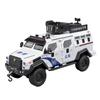 1:24 Sword Toothed Tiger Armored Vehicles Model Alloy Police Explosion Proof Car Model Diecasts Metal Sound Light Kids Toys Gift