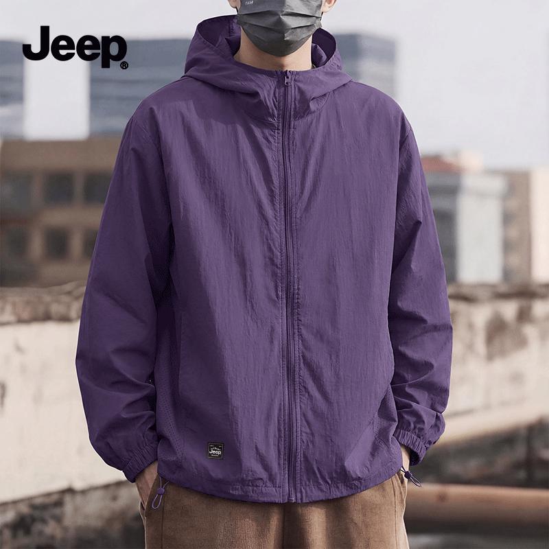 Мужская солнцезащитная куртка JEEP из ледяного шелка 4XL