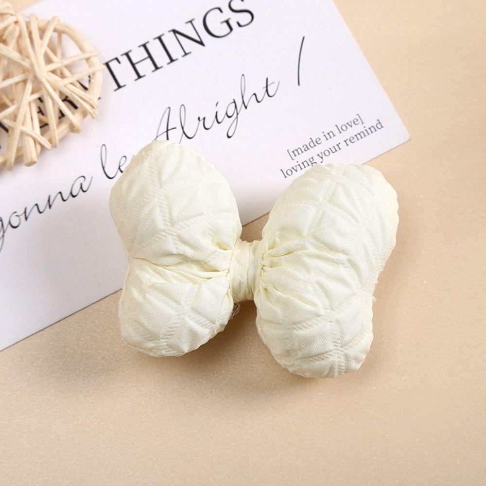 

5 шт. тканевые аксессуары для кукол своими руками банты для рукоделия тканевые маленькие банты свадебный декор бежевый