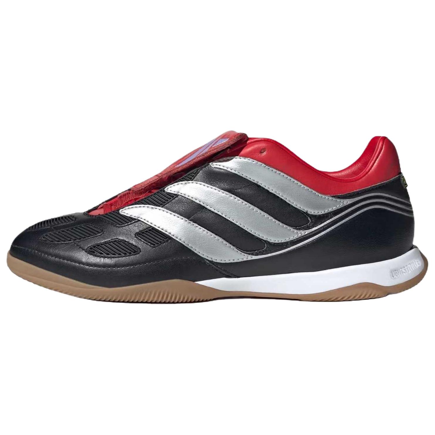 

Adidas Predator Precision Street G Comfortable Fit Soccer Shoes Unisex Soccer Shoes Black Silver JQ4223 42⅔