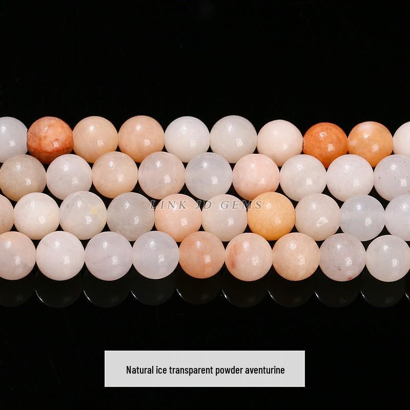 Jing Suo Naturalne Zielone Jadeitowe Okrągłe Koraliki do Tworzenia Biżuterii i Bransoletek DIY