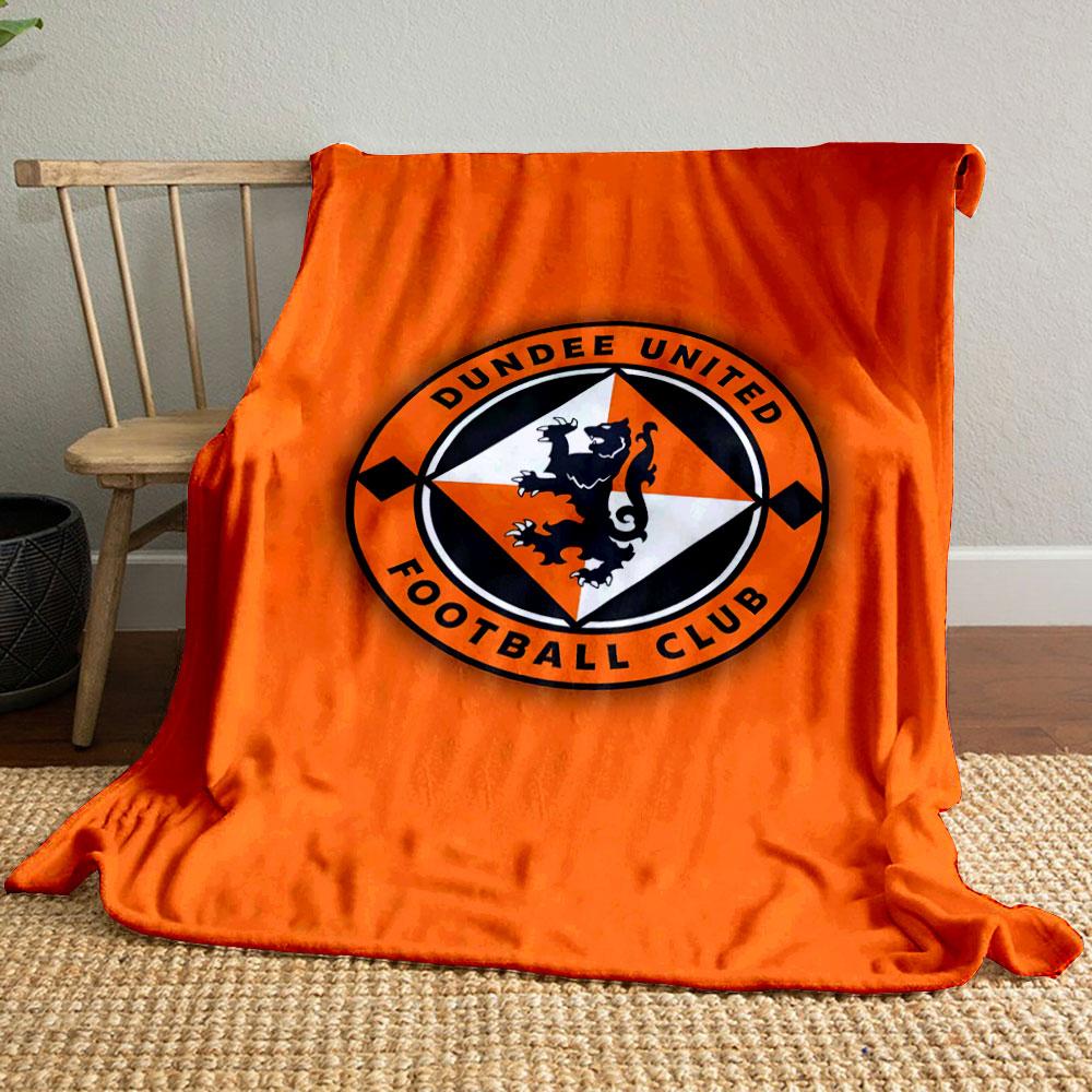Dundee United Football Club Logo Blanket Print Blanket Soft and Cozy Perfect for the Living Room Bed Sofa or a Nap,gift