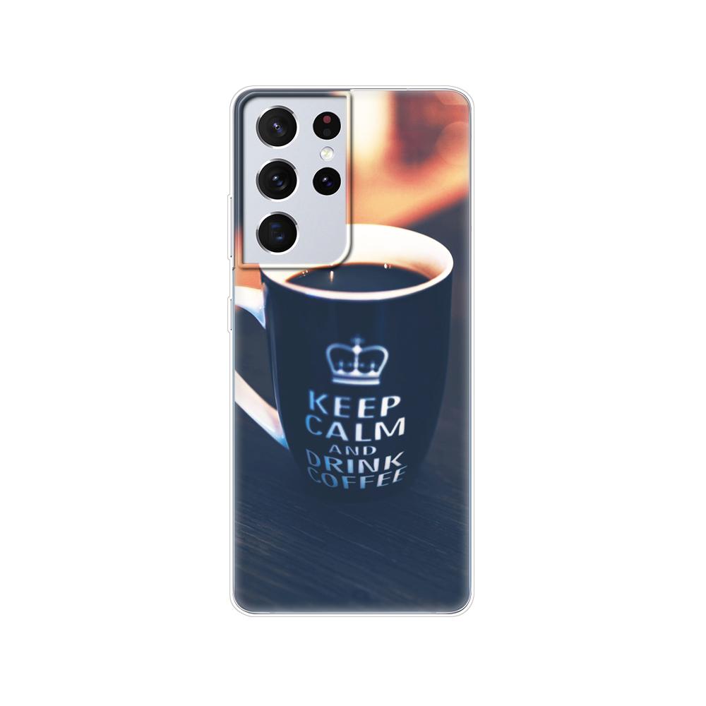 For Samsung Galaxy S21 | S21+ | S21 Ultra 5G Case For Samsung S21 Plus Phone Cover Galaxy S21 FE Silicon TPU Bumper Back Funda