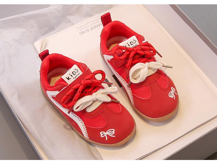 Girls' Breathable Mesh Sports Shoes for Kids - Autumn 2025 Casual Running Sneakers