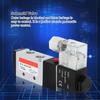 2 Position 5 Way Aluminum Alloy Pneumatic Solenoid Valve Pneumatic Piping Equipment (24V)