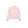 GOXO Golf Rubber Woven Half Zip Pink