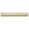 Floor Bed Frame Sonoma Oak 80 x 200 cm Particleboard