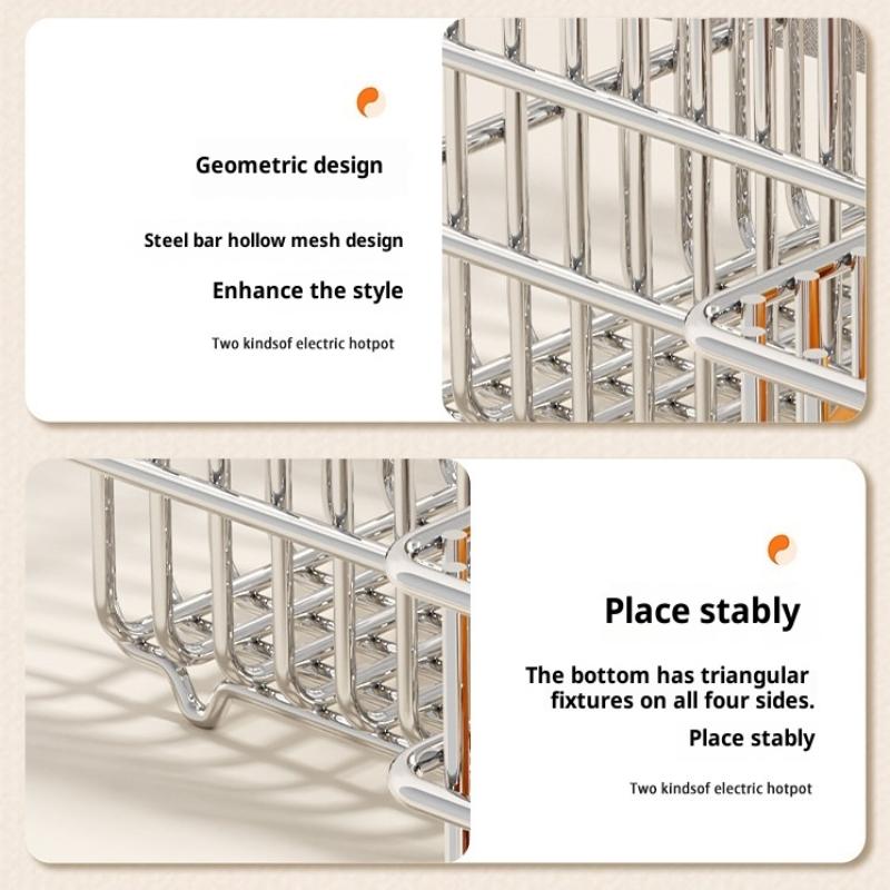 Onion Ginger Garlic Kitchen Shelf Wall Hanging Condiments Spice Vegetable Fruit Storage Rack Wall Drain Basket Punch-Free