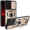 Armored case for Xiaomi 13T / 13T Pro, CamShield Slide, gold