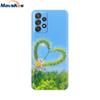Für Samsung A52S 5G Hülle Niedliche Maus Blume Bemaltes Cover Klare Silikon Handyhülle Für Samsung Galaxy A52 A 52 52S 5G Weiche Taschen