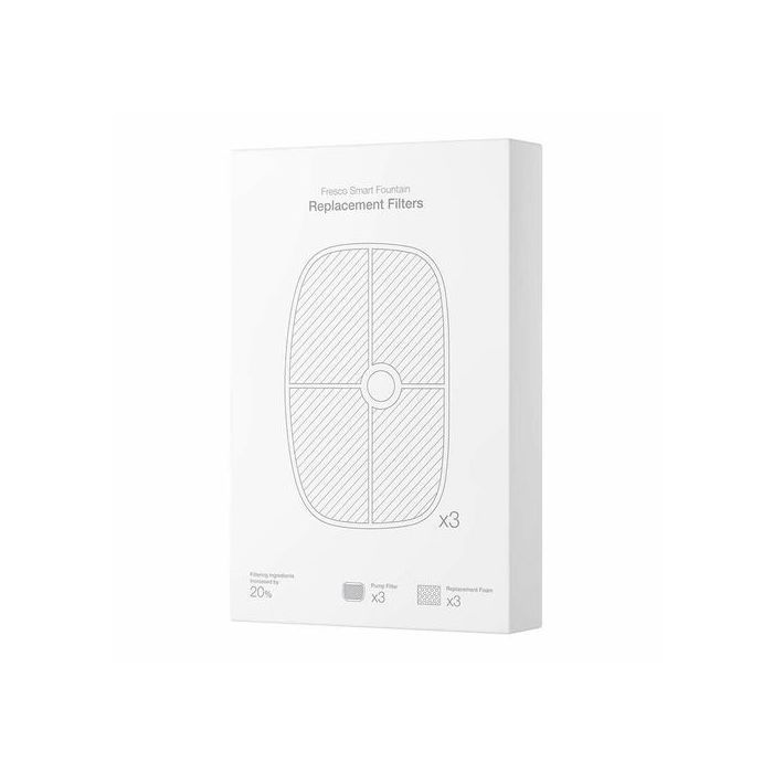 Filtres De Fontaine Petoneer 3 Pièces De Rechange Avec Distributeur D'eau