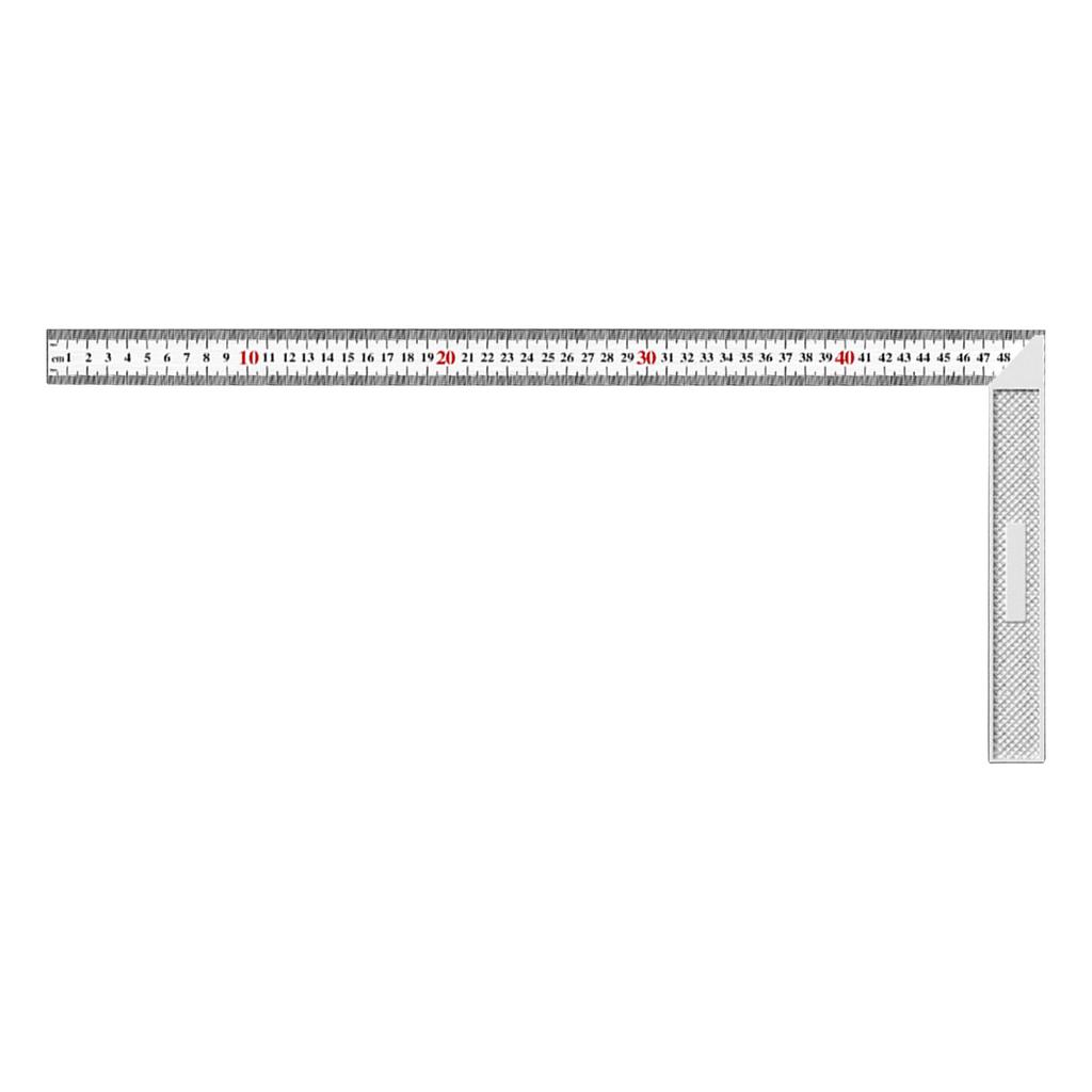 High Precise Measuring Tool Protractor Square Right Angle Ruler With Ergonomic Design For Carpentry Architects Students