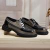 Lässige Herrenschuhe Weiche Sohle Einzelschuhe Herren Britische Retro Herren Business Leder Schnürschuhe Herren