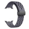 No Gaps Magnetic Buckle Silicone Strap For Samsung Galaxy Watch8 Classic 46mm Band For Samsung Watch8 44 40mm Bracelet Watchband