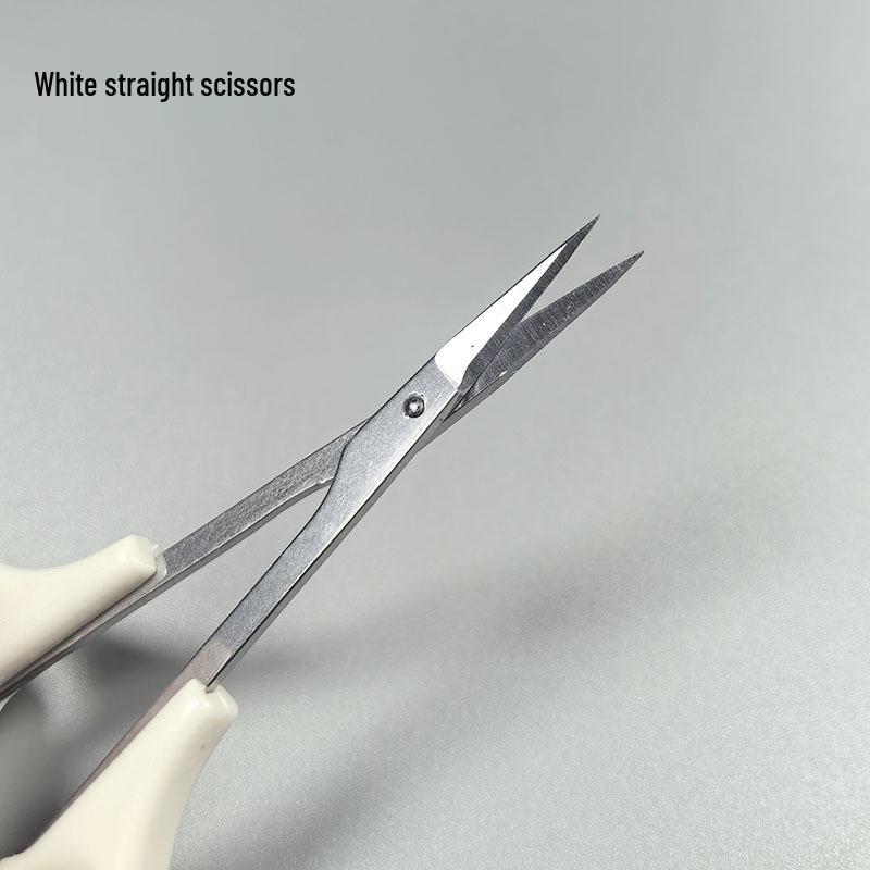 

Сверхлегкие ручной работы ножницы из тонкой полимерной глины - Прямые, Остроконечные, Прецизионный офисный инструмент