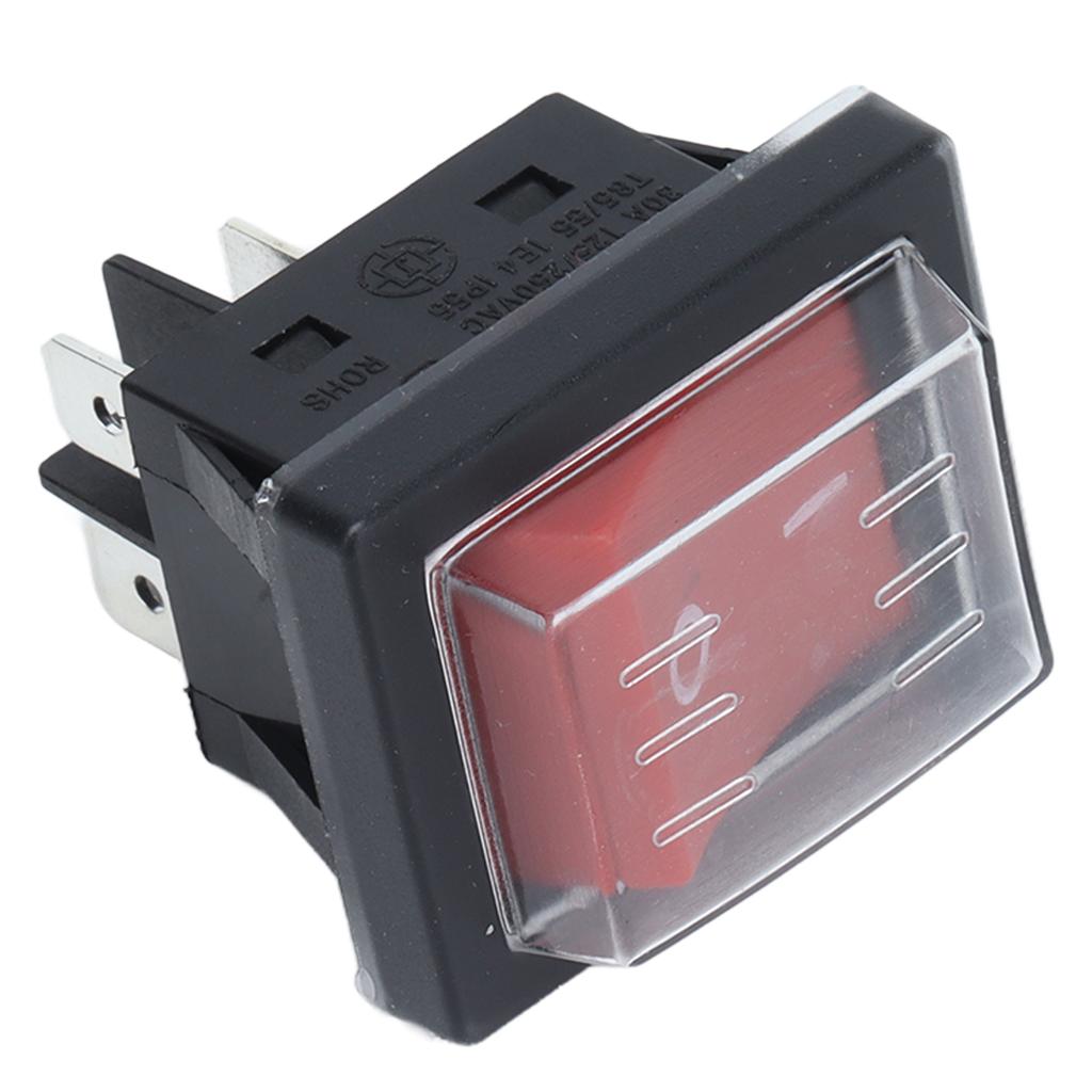 Comutator basculant 4 pini ABS cu capac impermeabil accesoriu 125250VAC pentru echipament