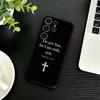 Bible Verse Jesus Christ Christian  Phone Case For Samsung S26,S25,S24,S23,S22,S21,S20,Plus,Fe,Lite,Others Black Cover