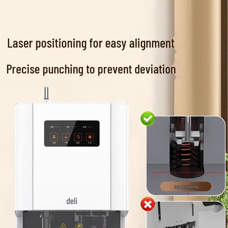Deli Automatic Hot Melt Archival Binding Machine CN plug (adapter included)