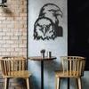 1pc Eagle Metal Wall Art Metal Wall Sculpture Eagle Wall Hanging Sign Iron Crafts Wall Decoration Iron Art Silhouette Home Decor