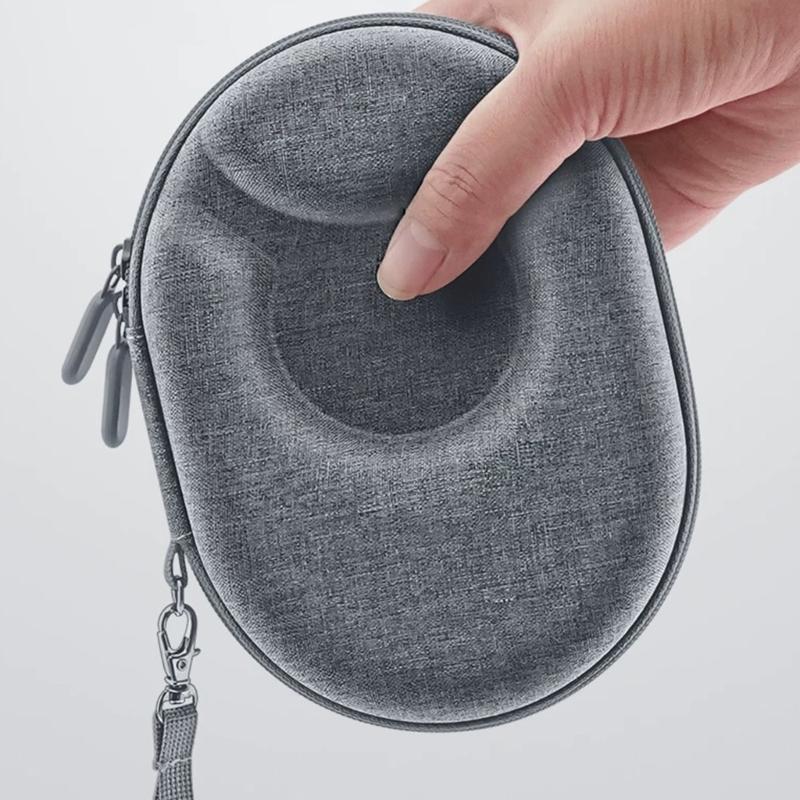 Protective Travel Pouch For TAA1708/OpenRun Pro2/Nank Runner Pro5 Headphones Hard Shell with Convenient Handle Rope