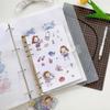 Sticker Organizer Loose Leaf Storage Book A4 A5 A6 Stickers Collecting Album  Masking Tape