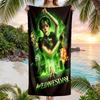 Wednesday Fashion Beach Towel: Ideal for Summer Adventures Soft, absorbent and quick drying suitable for swimming and bathing