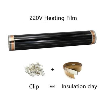 220V Heating Mat Electric Radiant Floor Heat Heating System with Accessories Suits Save Energy