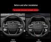 Geely Steering Wheel Cover: Compatible with Emgrand, Boyue, Xingrui, New Binyue, Vision X6, Icon Models.