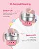 Commercial Cotton Candy Machine Sugar Floss Maker 1000W for Party Pink