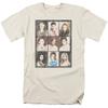 26 Melrose Place Staffel 2 Besetzung Quadratisches T-Shirt Herren Lizenzierter Klassischer TV Cremefarbener Unisex T-Shirt