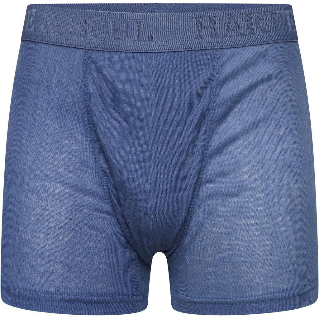 Harte & Soul Men's Plain Bamboo Boxer Shorts (Pack of 12)